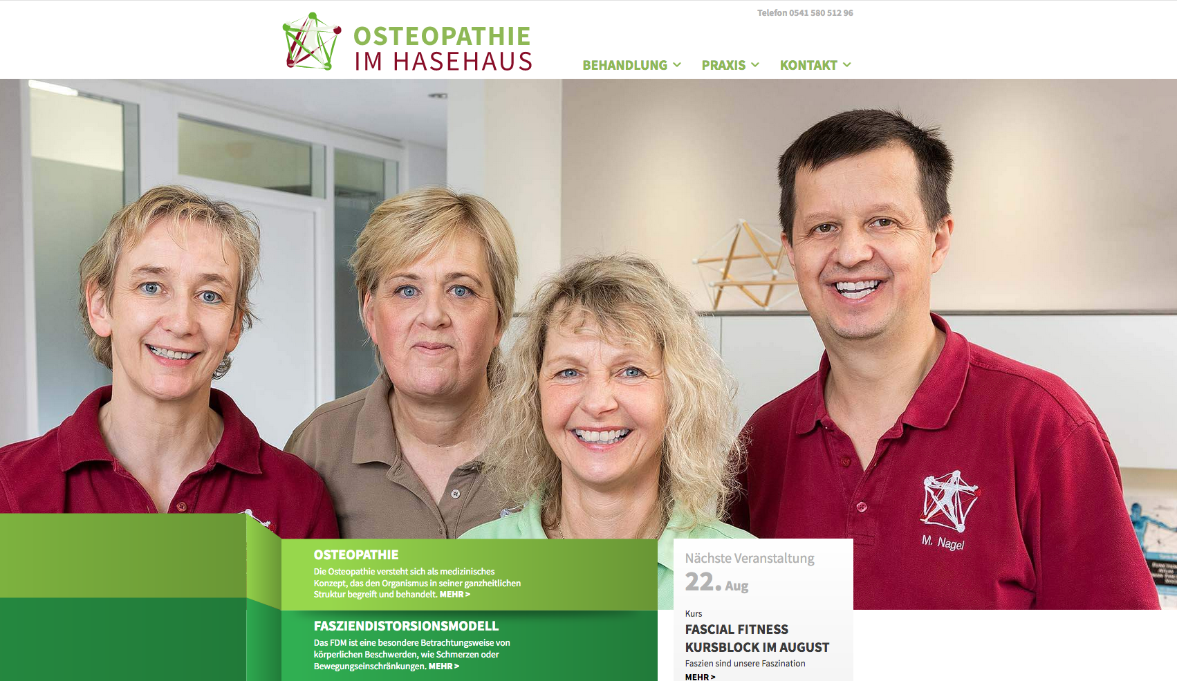 Osteopathie Osnabrück /// Im Hasehaus am Neuemarkt